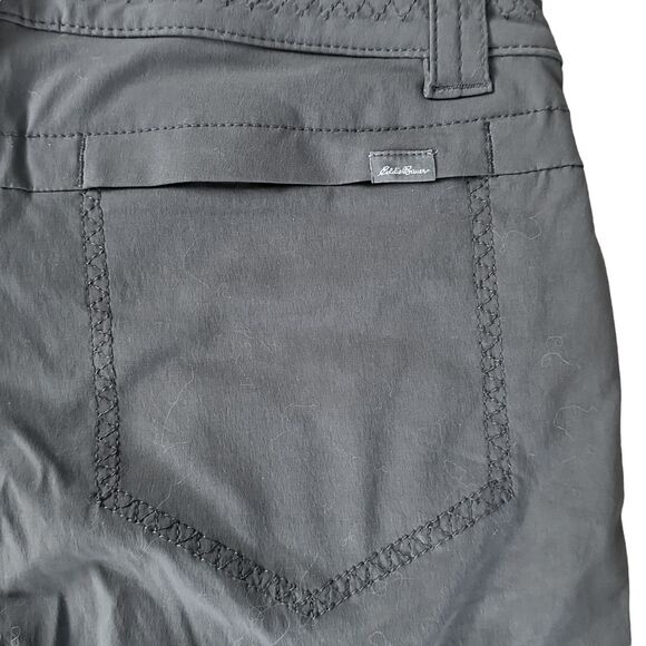 Eddie Bauer Horizon Collection Gray Hiking Capri Pants Size 2 Petite - Picture 10 of 14